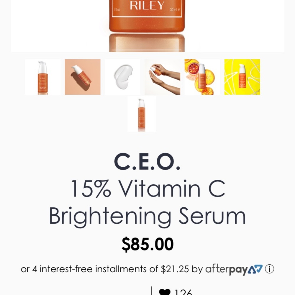 CEO Brightening Vitamin C Serum